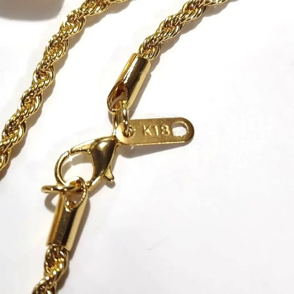 18k Plated Necklace Boxing Gloves Diamond Cut UFC Chain Valentines Birthday NEW!